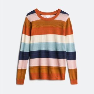 Market & Spruce Women's Striped Sweater